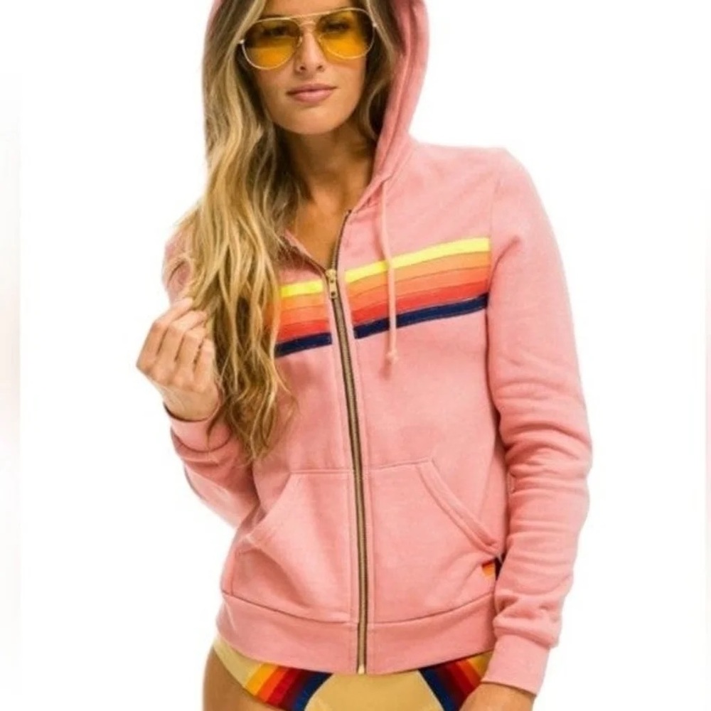 aviator nation zip up